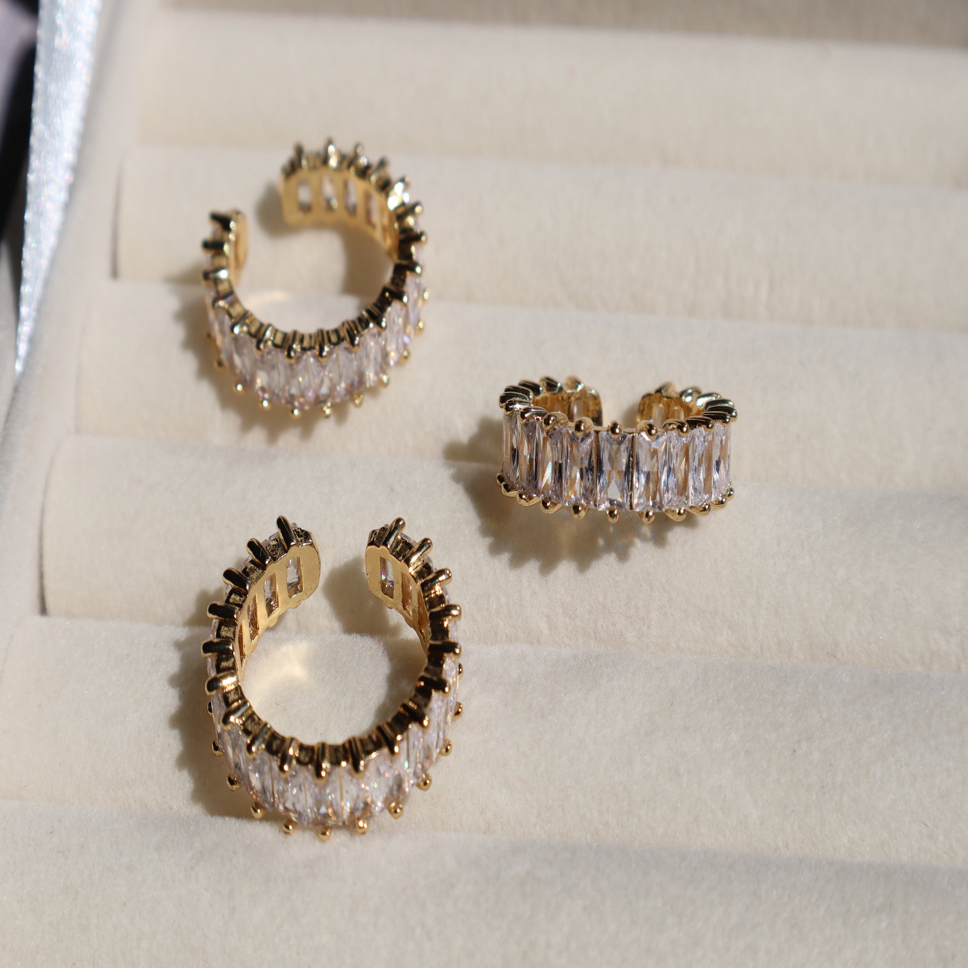 The Aria Ring Aapt collection non tarnish Earings